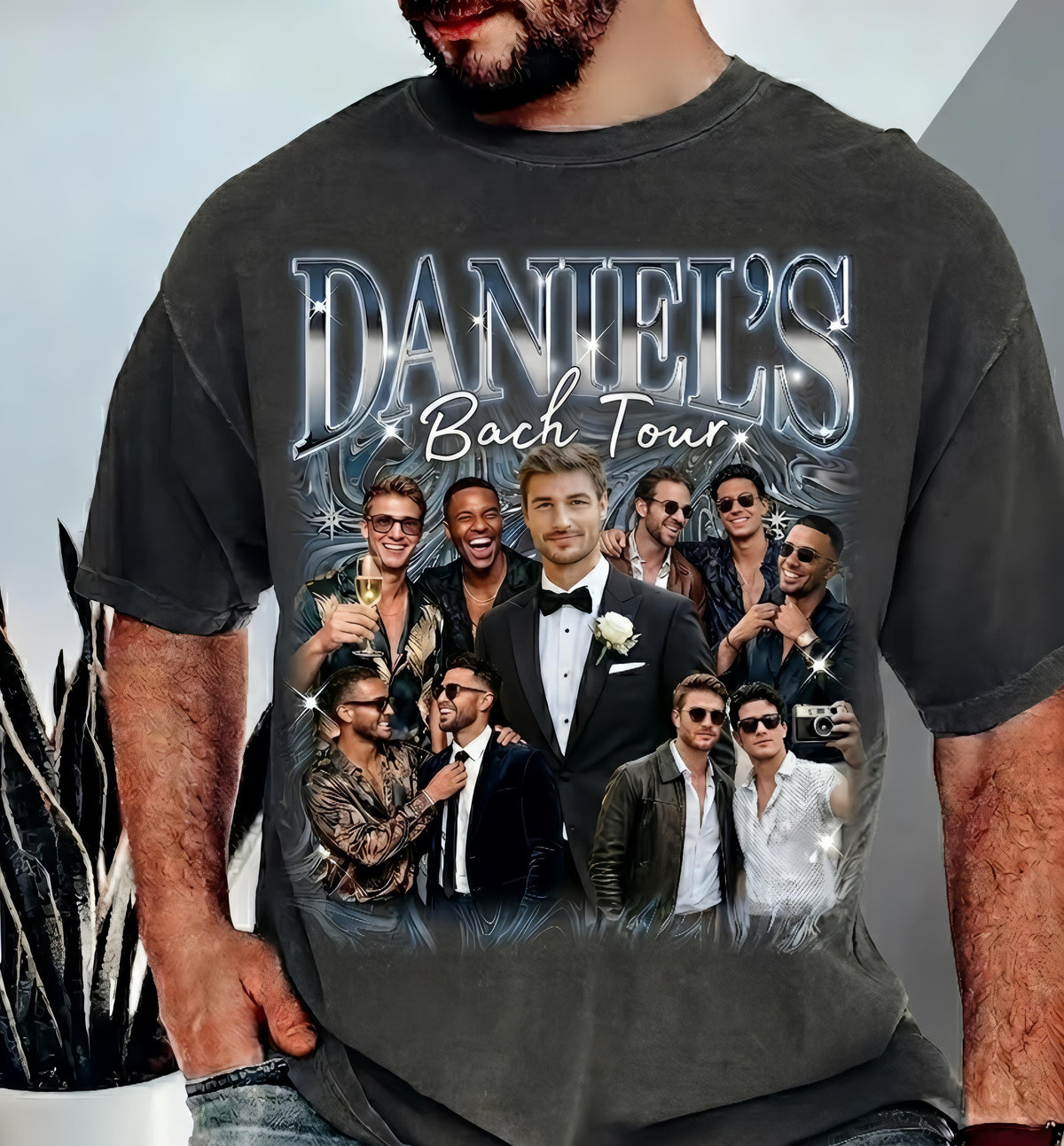 Personalized Pirate Bachelor Party Tee, Custom Groom Face Graphic, Funny Groom Squad Outfit, Matching Party Trip Shirt