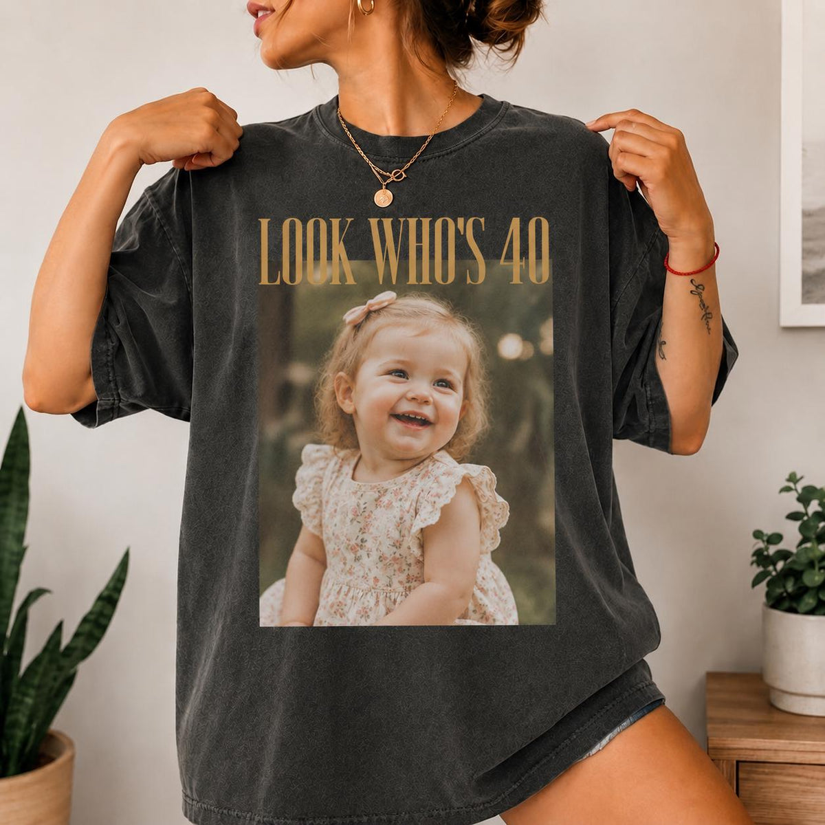 Custom Birthday Photo Shirt, Vintage Retro Birthday Tee, 21st 30th 40th 50th Birthday Gift, Personalized Picture Shirt, Milestone Shirt