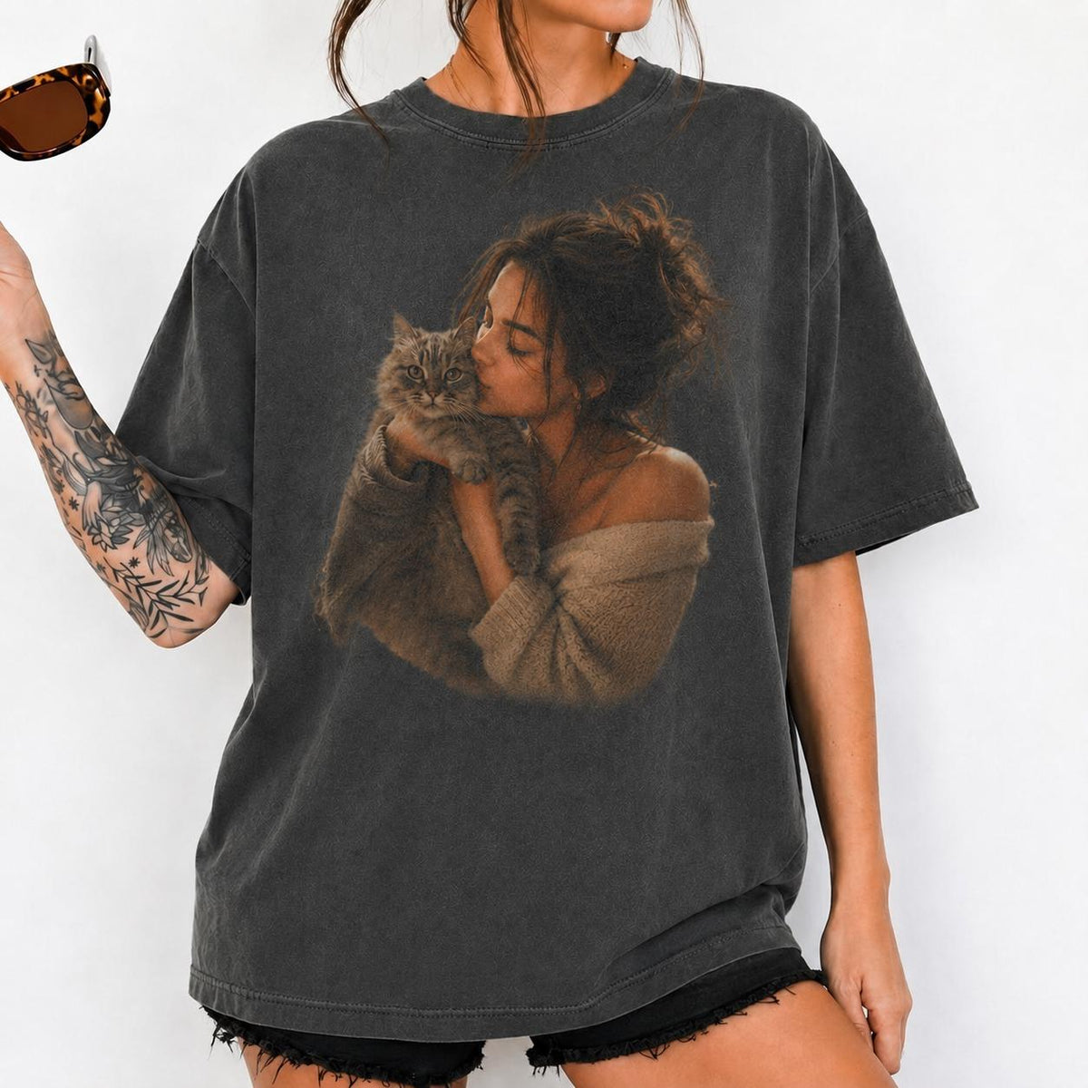 Comfort Colors Custom Photo Shirt, Personalized Picture Tee, Upload Your Own Image T Shirt, Custom Photo Gift for Him Her