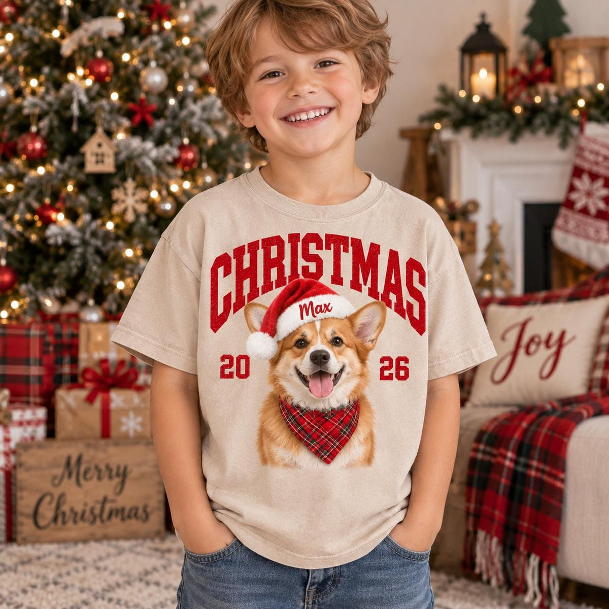 Personalized Pet Christmas Shirt, Custom Dog Cat Photo Tee, Vintage Pet Portrait Shirt, Pet Lover Christmas Gift