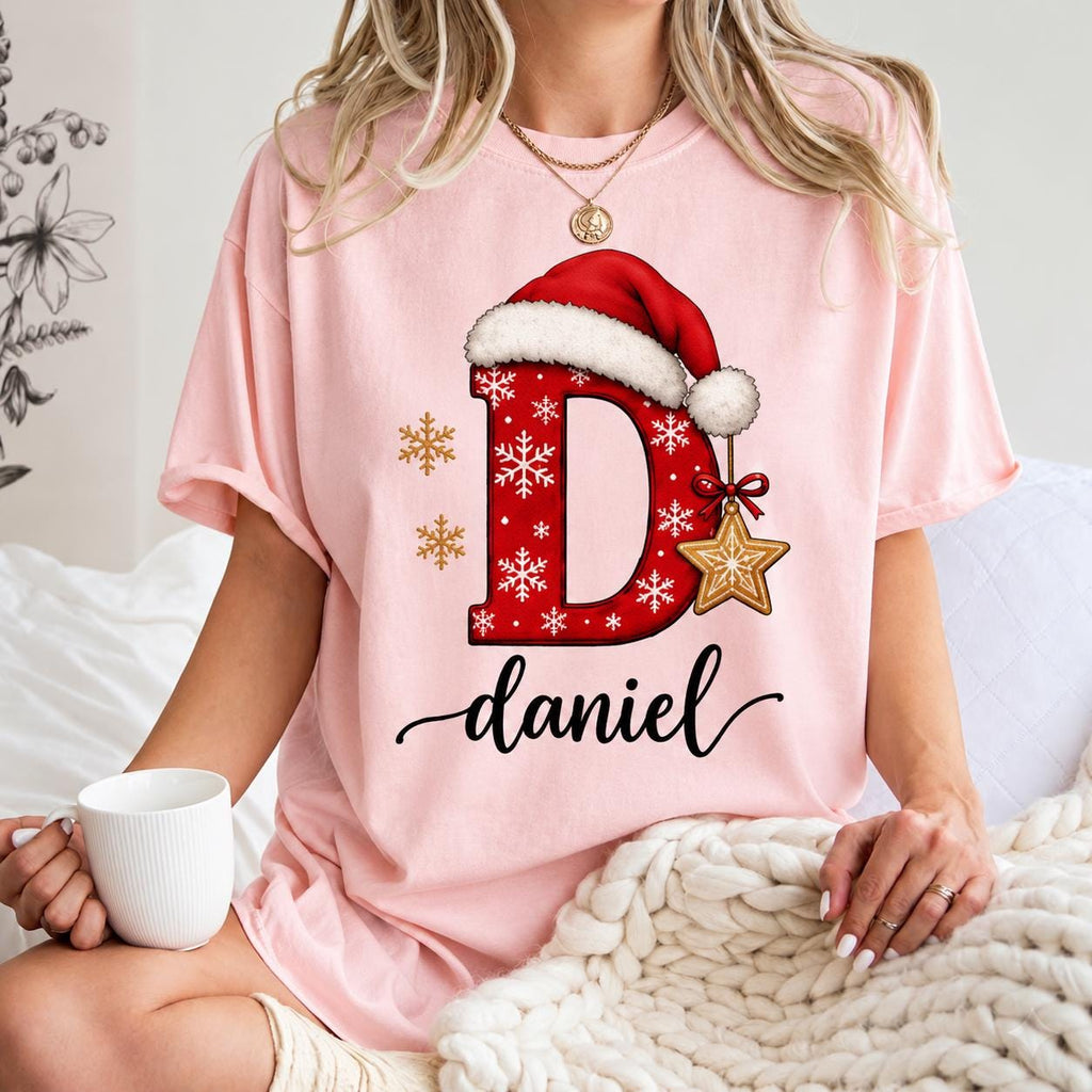 Custom Christmas Family Name Comfort Colors Shirt 2026, Personalized Matching Family Tee, Christmas Sweatshirt, Holiday Gift